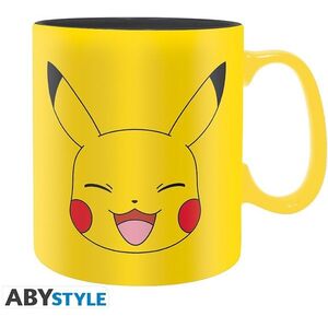 Pokémon - Pikachu Face - bögre kép