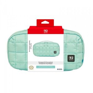 Hori Puff Pouch Nintendo Switch 2 zöld tok kép