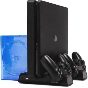 Froggiex FX-P4-C3-B PS4 Multifunction Cooling Stand kép