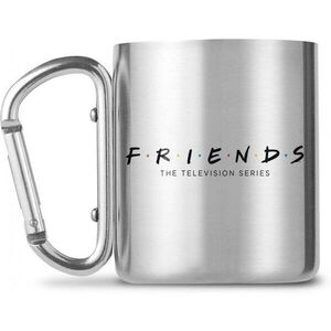 Friends - Logo - fém bögre karabinerrel kép
