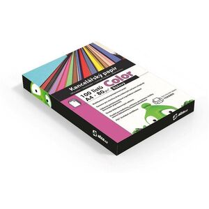 Alza Color A4 rózsaszín 80g 100 lap kép