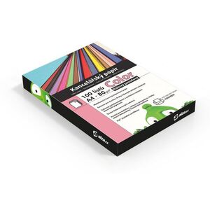 Alza Color A4 pasztellrózsaszín 80g 100 lap kép