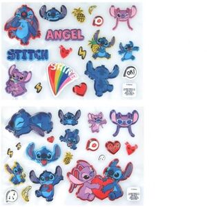Lilo & Stitch: Stitch és Angel - 3D matricák kép
