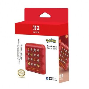 Hori Game Card Case 24 - Pixel Red - Nintendo Switch 2 tok kép