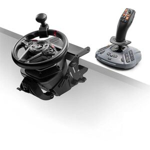Thrustmaster T128 SimTask Farming Pack kormány, pedál és joystick szett, PS5/PC kompatibilis kép