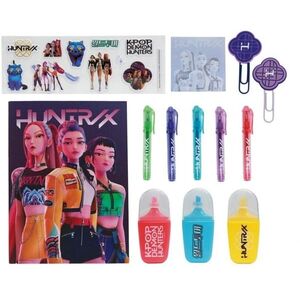 KPop Demon Hunters - Huntrix - školní set velký kép