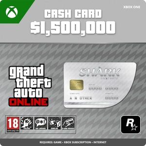 Grand Theft Auto V (GTA 5): Great White Shark Card - Xbox Digital kép