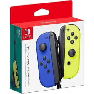 Nintendo Switch Joy-Con Pair Blue/Neon Yellow kép