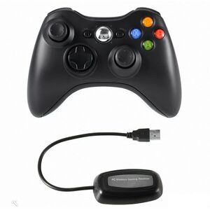 Froggiex Wireless Xbox 360 Controller, fekete kép