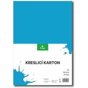 STEPA rajzlap A3, 50 lap, 180 g/m2, világoskék kép