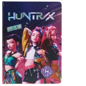 KPop Demon Hunters - Huntrix Trio - notesz kép