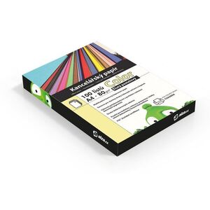 Alza Color A4 pasztellsárga 80g 100 lap kép