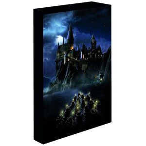 Harry Potter: Roxfort, 30×40 cm, LED világító festmény kép