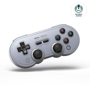 8BitDo SN30 Pro Wireless Gamepad (Hall Effect Joystick) - Grey Edition - Nintendo Switch kép