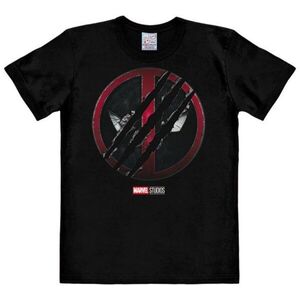 Marvel Deadpool és Wolverine: Ripped Logo - férfi póló, M kép