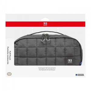 Hori Puff Pouch - Black - Nintendo Switch 2 kép