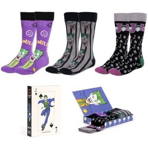 DC Comics - Joker - 3 pár zokni 38-45 kép