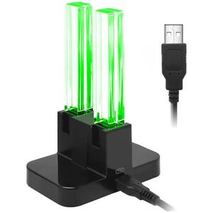Verk 06406 töltőállomás, 4× Nintendo Switch Joy-Con-hoz, LED háttérvilágítás, USB-C kép