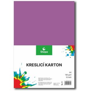 STEPA, rajzlap A4, 10 lap, színes kép
