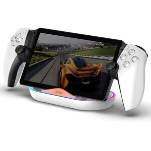 iPega P5P02 Playstation Portal Remote Player töltőállomás, RGB, fehér kép