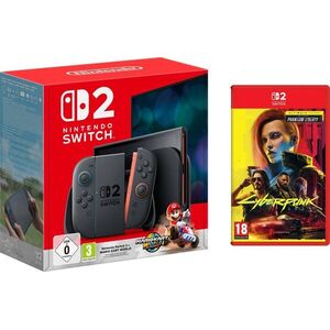 Nintendo Switch 2 + Mario Kart World + Cyberpunk 2077: UE kép
