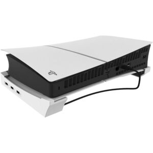 iPega P5S008 vízszintes állvány + USB HUB - PS5 Slim/PS5 Pro White kép