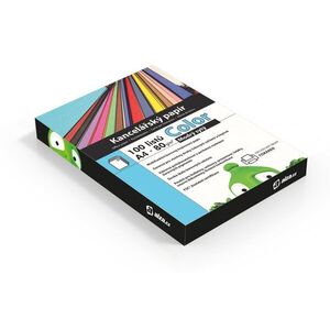 Alza Color A4 telített kék 80g 100 lap kép