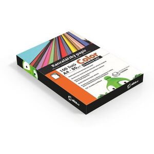 Alza Color A4 telített narancssárga 80g 100 lap kép