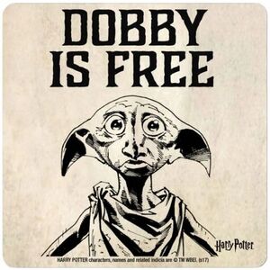 Harry Potter: Dobby szabad, poháralátét kép