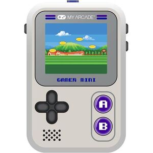 My Arcade Gamer Mini Classic 160-in-1, Grey and Purple kép