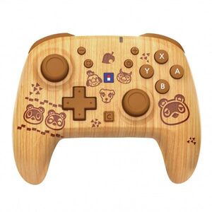 HORIPAD Wireless Turbo - Wood Brown - Nintendo Switch 2 kép