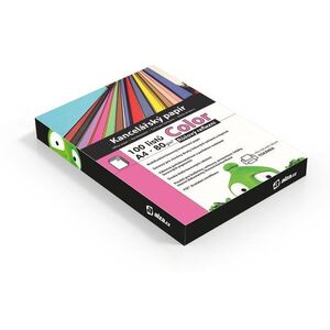 Alza Color A4 rózsaszín fényvisszaverő 80g 100 lap kép