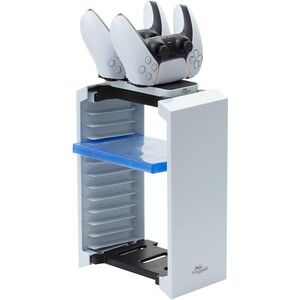 Froggiex FX-P5-C2-W PS5 Charge and Store Tower kép