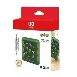 Hori Game Card Case 24 - Pixel Green - Nintendo Switch 2 tok kép