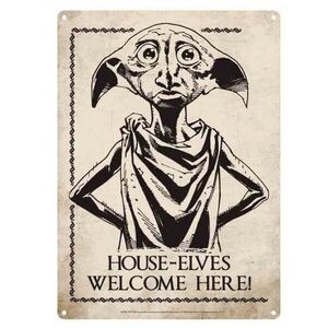 Harry Potter - Dobby - 3D-s fém jel a falon kép