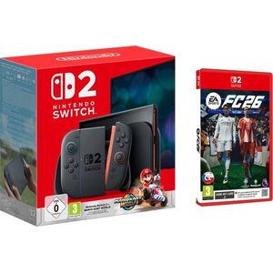 Nintendo Switch 2 + Mario Kart World + EA Sports FC 26 kép
