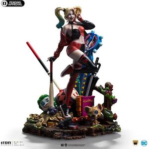DC Comics - Gotham City Cirens - Harley Quinn Deluxe - Art Scale 1/10 kép