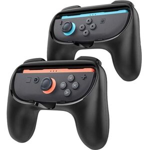 Spigen Joy Con Grip NS100 Black Nintendo Switch 2 kép