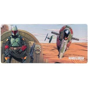 Star Wars - The Mandalorian Boba Fett - gamer egérpad asztalra kép
