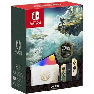 Nintendo Switch (OLED model) Zelda Tears of the Kingdom Edition kép