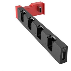 iPega 9186 N-Switch és Joy-con Töltőállomás Fekete/Piros kép