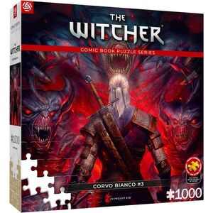 Good Loot The Witcher - Corvo Bianco - Puzzle kép