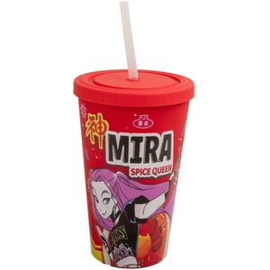 KPop Demon Hunters - Mira Spice Queen - utazóbögre szívószállal kép