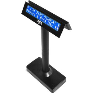 Virtuos LCD FL-730MB 2x20, soros, fekete kép