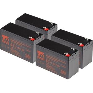 T6 Power APC Smart-UPS RT 1000 kompatibilis készlet, VRLA, 12 V kép