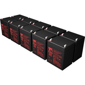 T6 Power APC RBC117 kompatibilis készlet, VRLA, 12 V kép