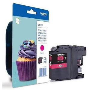 Brother LC-123M magenta kép