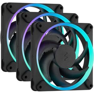 Fractal Design Momentum 12 RGB 3-pack Black kép