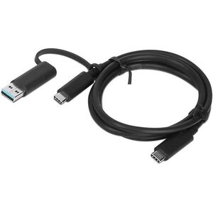 Lenovo Hybrid USB-C with USB-A Cable kép
