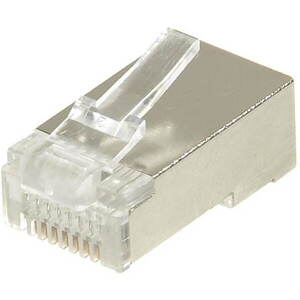 Datacom, RJ45, CAT5E, STP, 8p8c, árnyékolt, nem halmozott, vezetékre, 10-pack kép